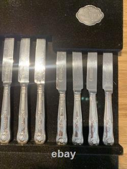 Cooper Ludlam Cutlery Set 68 Pieces Sheffield Victorian Pattern VGC No Box
