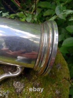 Crested Old Sheffield Plate Tankard