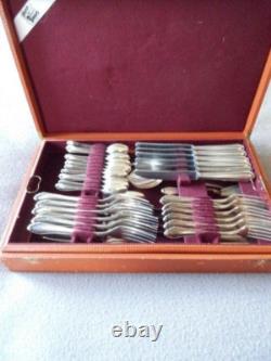 Cutlery Boxed Set Silver Plated BSF 90 6 Person 57 Pieces Platura 90 Original