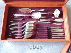 Cutlery Boxed Set Silver Plated BSF 90 6 Person 57 Pieces Platura 90 Original