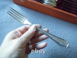 Cutlery Boxed Set Silver Plated BSF 90 6 Person 57 Pieces Platura 90 Original