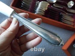 Cutlery Boxed Set Silver Plated BSF 90 6 Person 57 Pieces Platura 90 Original