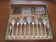 Cutlery Oneida Community Silver Plate Mansion House Set 50 piece in original box