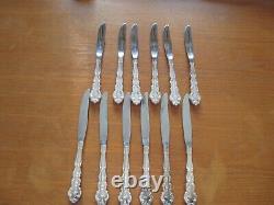 Cutlery Oneida Community Silver Plate Mansion House Set 50 piece in original box
