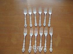 Cutlery Oneida Community Silver Plate Mansion House Set 50 piece in original box