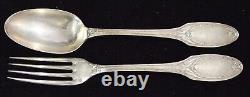 Cutlery Set Silver Plated, 6 Forks 6 Spoon IN Original Box, Christofle Paris