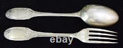 Cutlery Set Silver Plated, 6 Forks 6 Spoon IN Original Box, Christofle Paris