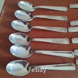 Cutlery set in silver plated 37 pieces GG punch decoration roller and shell