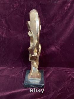 D'Argenta Mendoza Signed Silver And Gold Plate Abstract Sculpture 222/250