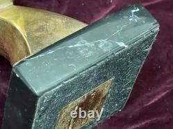 D'Argenta Mendoza Signed Silver And Gold Plate Abstract Sculpture 222/250