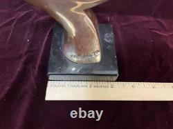 D'Argenta Mendoza Signed Silver And Gold Plate Abstract Sculpture 222/250