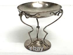 Damaged Antique Art Nouveau EPNS Silver Plate Tazza DGCL A1 549 EPNS