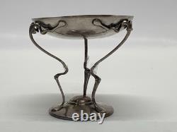 Damaged Antique Art Nouveau EPNS Silver Plate Tazza DGCL A1 549 EPNS
