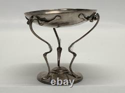 Damaged Antique Art Nouveau EPNS Silver Plate Tazza DGCL A1 549 EPNS