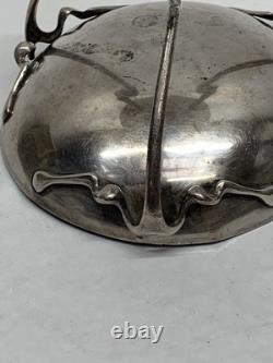 Damaged Antique Art Nouveau EPNS Silver Plate Tazza DGCL A1 549 EPNS