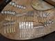 Davenport & Sullivan Silver plated with Gilt hold handles Cutlery set