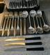 David Mellor Silver plated Cutlery Set Knives Forks Spoons Modern Design