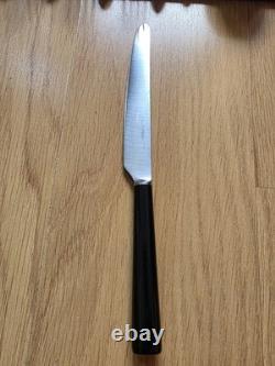 David Mellor Silver plated Cutlery Set Knives Forks Spoons Modern Design