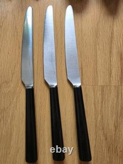 David Mellor Silver plated Cutlery Set Knives Forks Spoons Modern Design