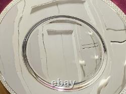 De Lamerie China Caravel Pattern Encrusted Edge Lay Silver Plated Tray 14