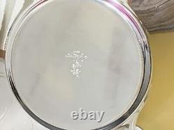 De Lamerie China Caravel Pattern Encrusted Edge Lay Silver Plated Tray 14