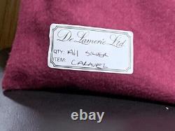 De Lamerie China Caravel Pattern Encrusted Edge Lay Silver Plated Tray 14