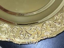 De Lamerie Royale Pat Heavily Encrusted Gilt Lay & Jewels Silver Plated Tray 14