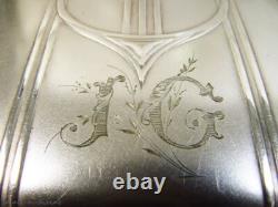 Divine WMF Art Nouveau Cigarette Case & Match Safe'Vesta' in Original Case