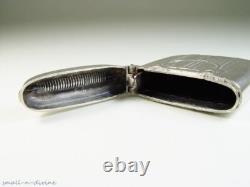 Divine WMF Art Nouveau Cigarette Case & Match Safe'Vesta' in Original Case