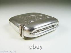 Divine WMF Art Nouveau Cigarette Case & Match Safe'Vesta' in Original Case