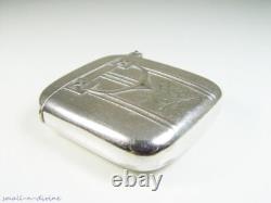 Divine WMF Art Nouveau Cigarette Case & Match Safe'Vesta' in Original Case