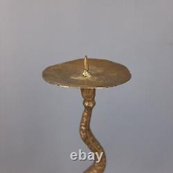 Dragon sculptures candle holders Indonesian vintage pair candle holders mid'900