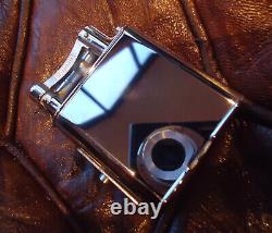 Dunhill Unique PIPE Lighter Silver Plated Original Box/Leaflets Excellent