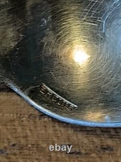 ERCUIS Jewel Case Twelve Spoons Coffee Mocha silver plated Pattern Rib And Beads