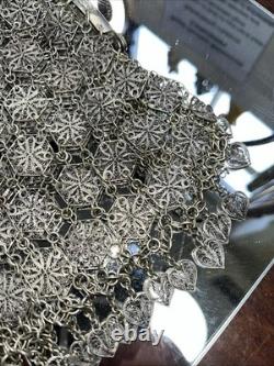 Early 1900's Chinese Silver Plate Filigree Purse