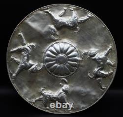 Early 19th C Near Eastern White Metal Geman Silver Antique plate