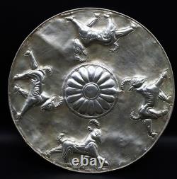 Early 19th C Near Eastern White Metal Geman Silver Antique plate