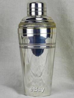 Early 20th Century silver-plate cocktail shaker