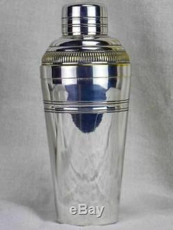 Early 20th Century silver-plate cocktail shaker