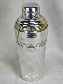 Early 20th Century silver-plate cocktail shaker