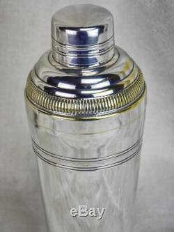 Early 20th Century silver-plate cocktail shaker