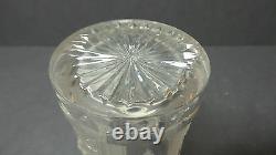 Early American Pattern Glass Pickle Castor AURORA Silver Plate Stand