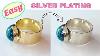 Easy Silver Plating At Home That Takes Seconds Jewelry Making Tutorial