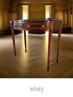 Edwardian Inlaid Cutlery Side Table/Buffet. Mapping&Webb Silver plated Cutlery