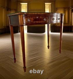 Edwardian Inlaid Cutlery Side Table/Buffet. Mapping&Webb Silver plated Cutlery