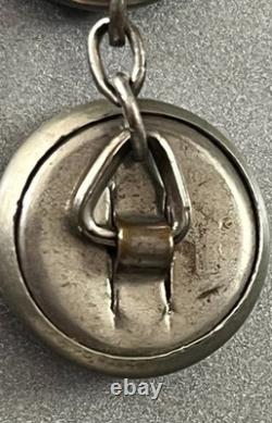 Edwardian Reverse Painted Intaglio Essex Crystal Mother-of-Pearl Cufflink Horse