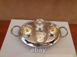 Eggbox, Basket, Silver Metal, England, early 20th century