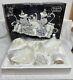 Elegance In Silver 4 Pc Tea & Coffee Set With Serving Tray In Original Box New