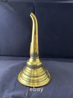 Elegant Silver Plated Two Part Wine or Port Funnel