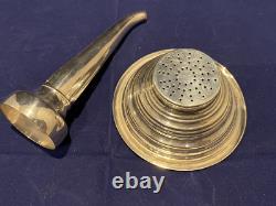 Elegant Silver Plated Two Part Wine or Port Funnel